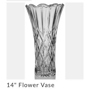 14” Full lead Crystal Base “Lady Anne”